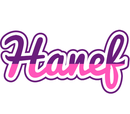 Hanef cheerful logo