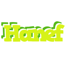 Hanef citrus logo