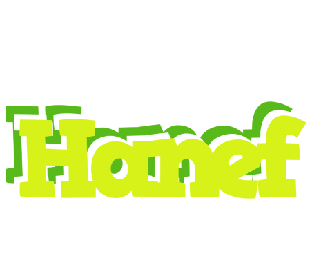 Hanef citrus logo
