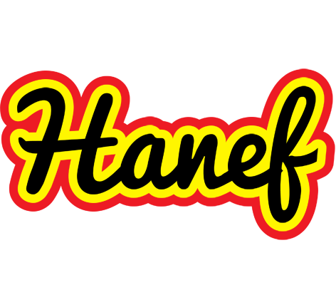 Hanef flaming logo