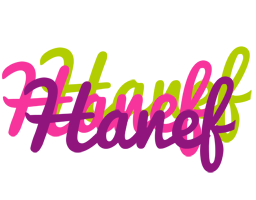 Hanef flowers logo