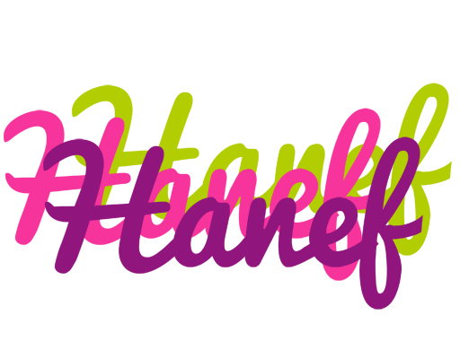 Hanef flowers logo