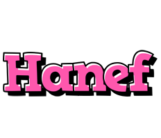 Hanef girlish logo