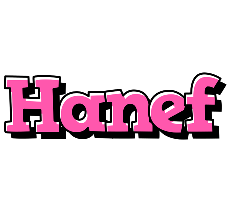 Hanef girlish logo