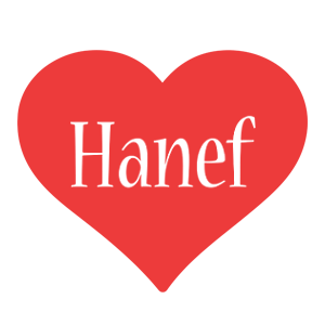 Hanef love logo
