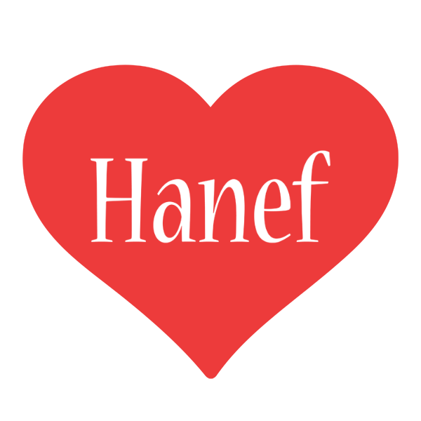 Hanef love logo