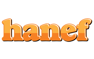 Hanef orange logo