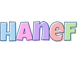 Hanef pastel logo