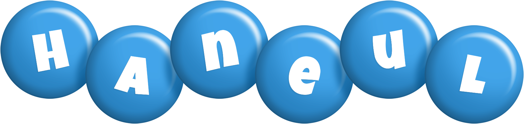 Haneul candy-blue logo