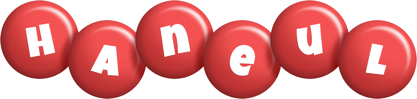 Haneul candy-red logo