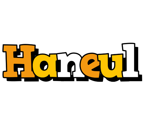 Haneul cartoon logo