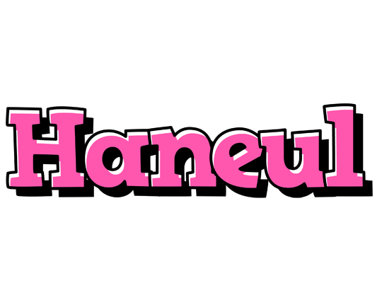 Haneul girlish logo