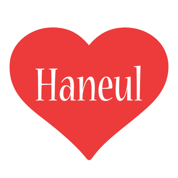 Haneul love logo