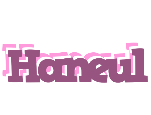 Haneul relaxing logo