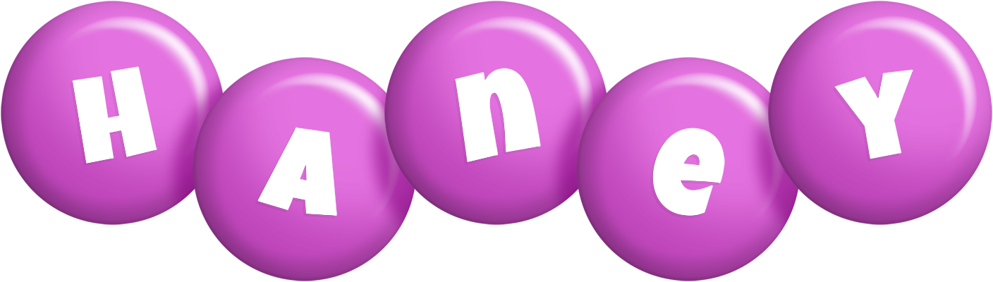 Haney candy-purple logo
