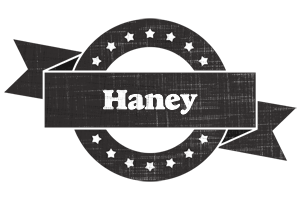 Haney grunge logo