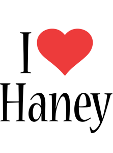 Haney i-love logo