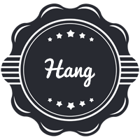 Hang badge logo