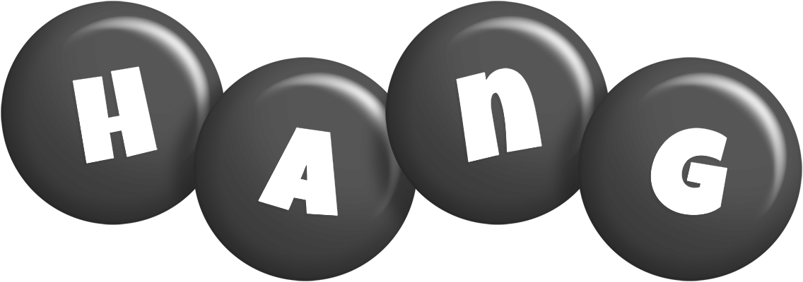 Hang candy-black logo