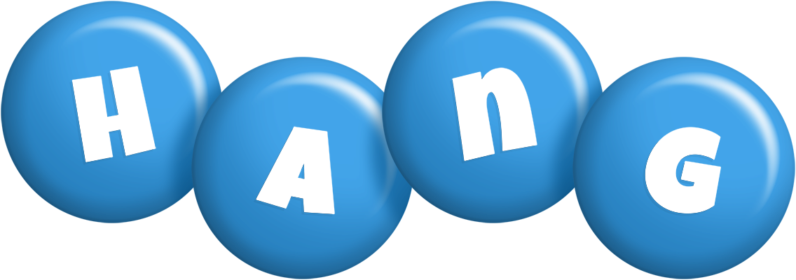 Hang candy-blue logo