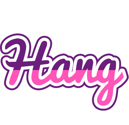 Hang cheerful logo