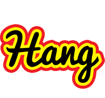 Hang flaming logo