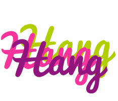 Hang flowers logo