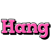 Hang girlish logo