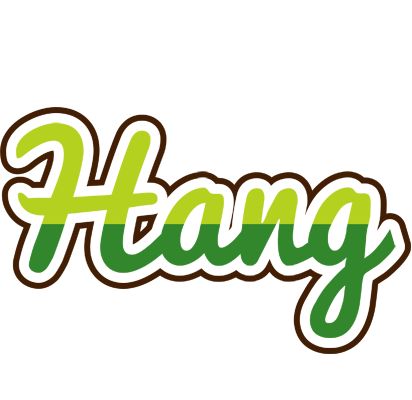 Hang golfing logo