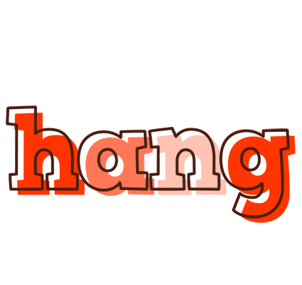 Hang paint logo