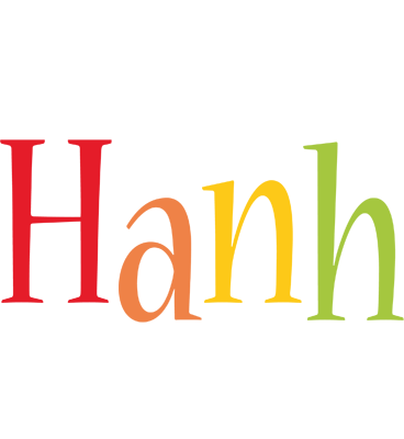 Hanh birthday logo