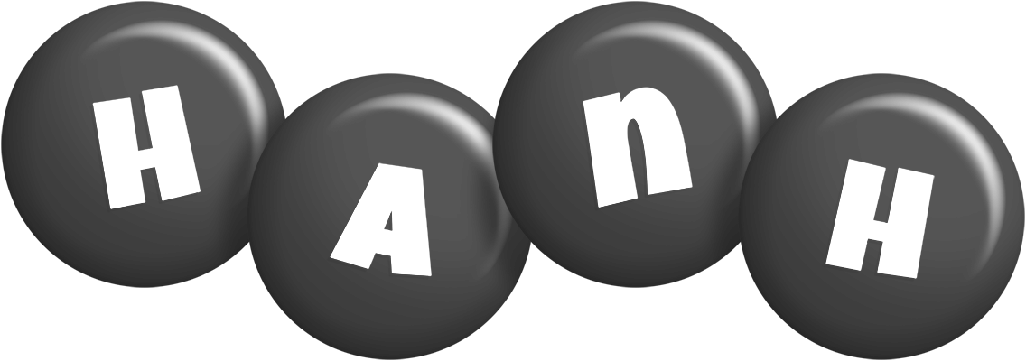 Hanh candy-black logo