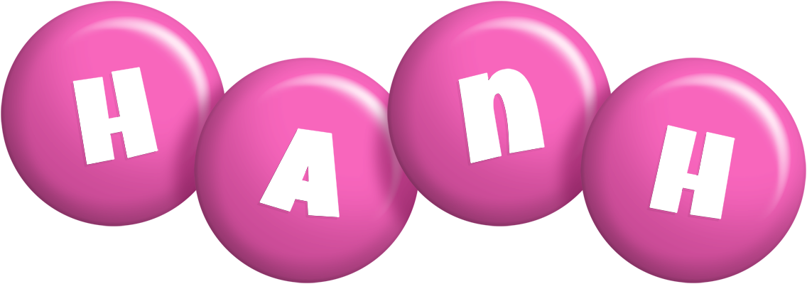 Hanh candy-pink logo