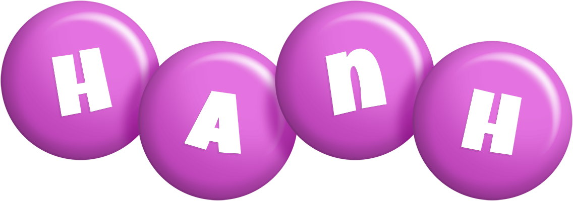 Hanh candy-purple logo