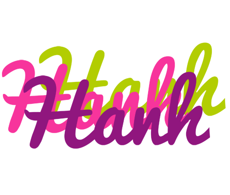 Hanh flowers logo
