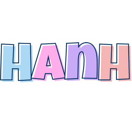 Hanh pastel logo