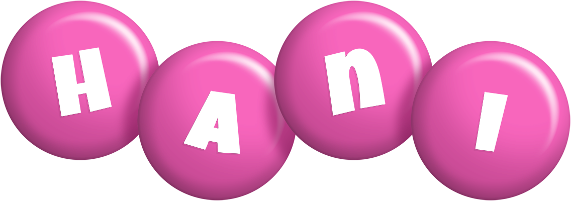 Hani candy-pink logo