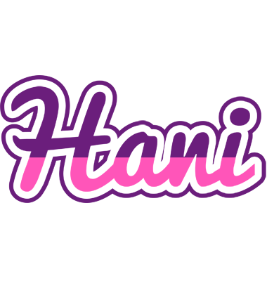 Hani cheerful logo