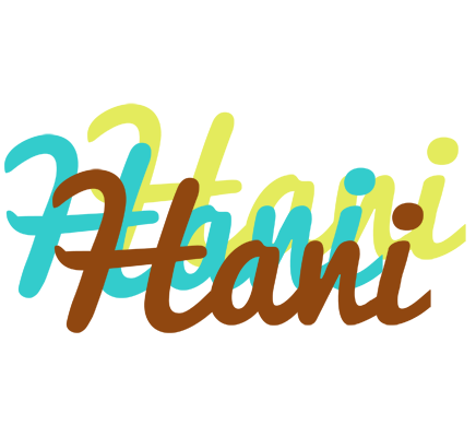 Hani cupcake logo