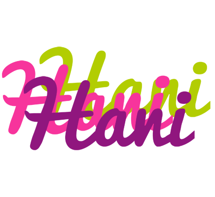 Hani flowers logo