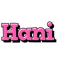 Hani girlish logo