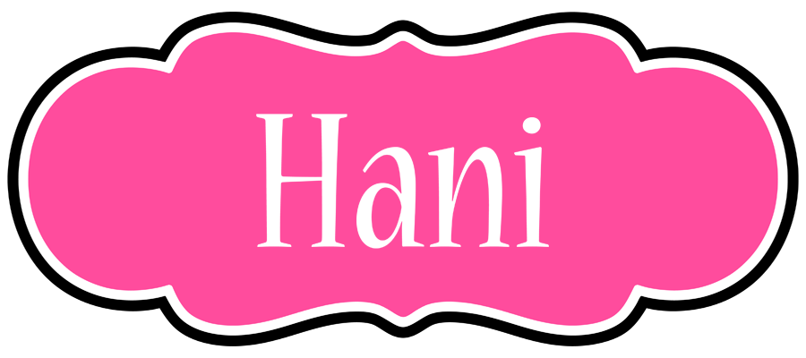 Hani invitation logo