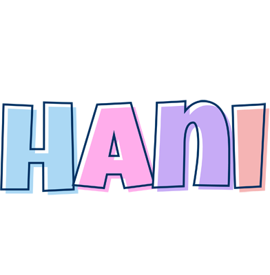 Hani pastel logo