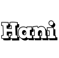 Hani snowing logo