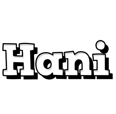Hani snowing logo