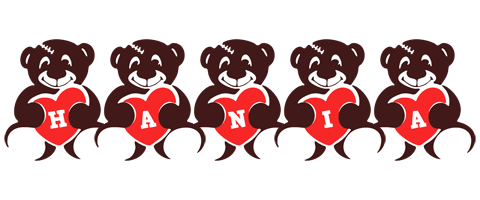 Hania bear logo