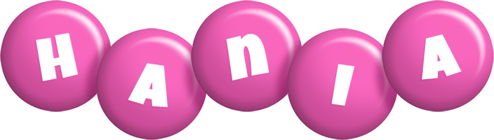 Hania candy-pink logo