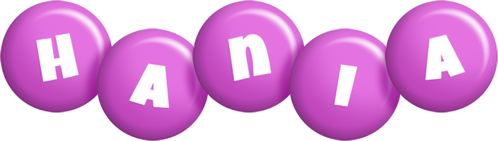 Hania candy-purple logo
