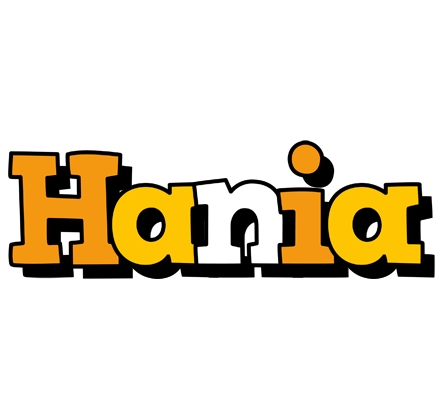 Hania cartoon logo