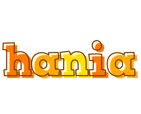 Hania desert logo